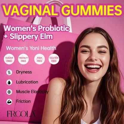 Women's Feminine Health Gummies - Natural Private Care Support with Probiotics, Fenugreek & Maca Root