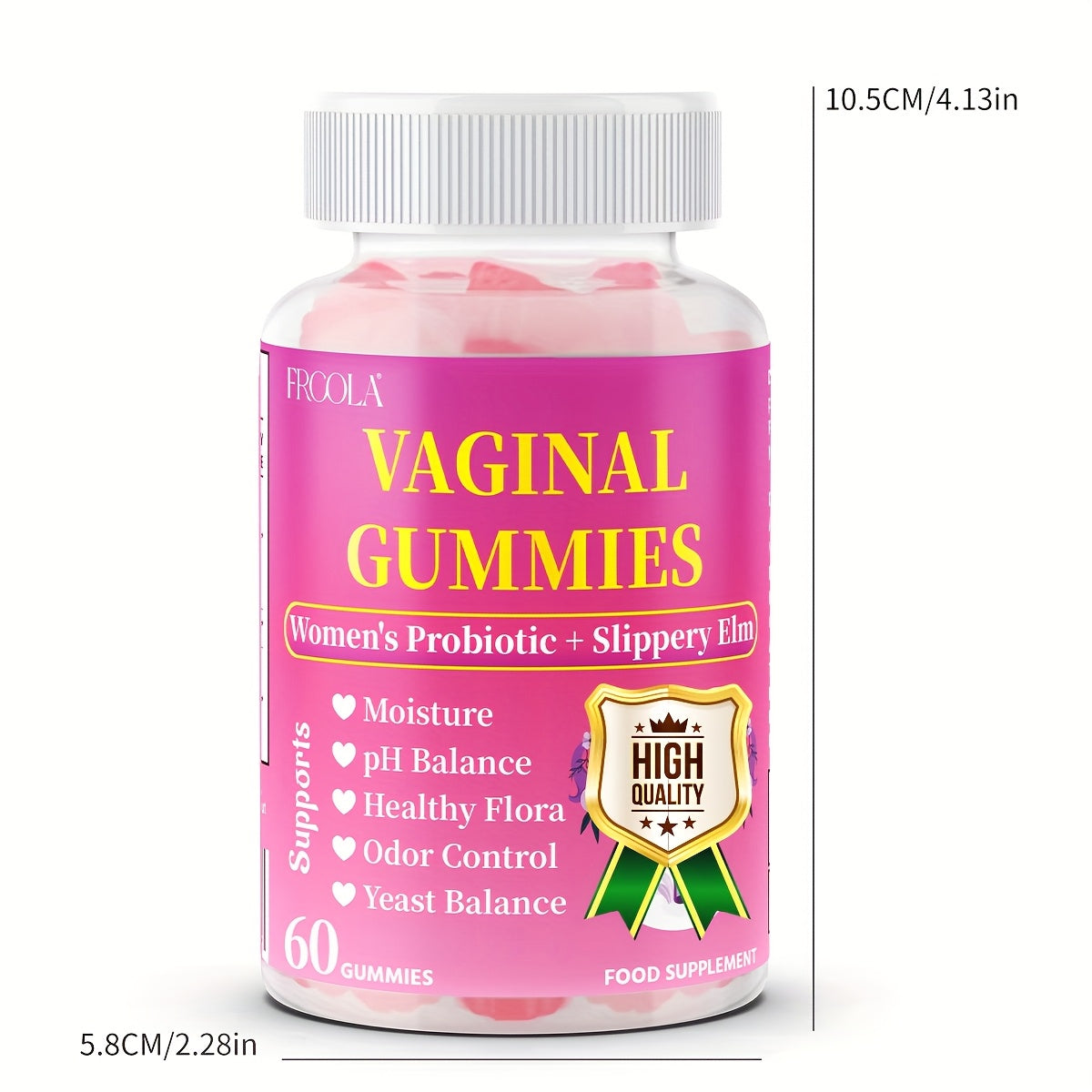 Women's Feminine Health Gummies - Natural Private Care Support with Probiotics, Fenugreek & Maca Root