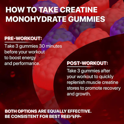 Creatine Gummies And Vitamins
