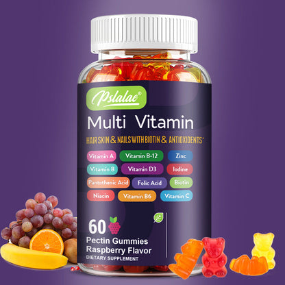 Premium Antioxidant Multivitamin - 60 Capsules for Healthy Hair, Skin, Nails & Brain Support