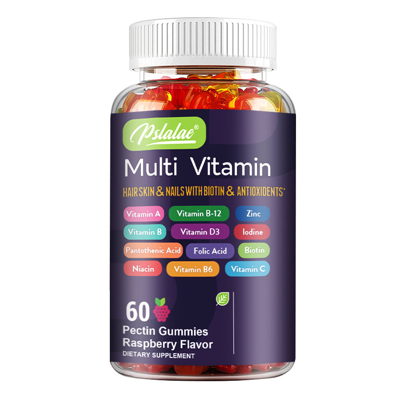 Premium Antioxidant Multivitamin - 60 Capsules for Healthy Hair, Skin, Nails & Brain Support