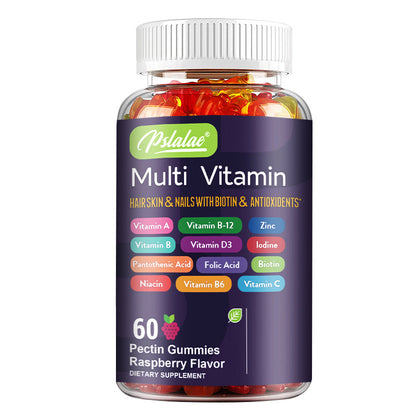 Premium Antioxidant Multivitamin - 60 Capsules for Healthy Hair, Skin, Nails & Brain Support